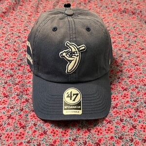 New Mens 47 Brand Clean Up Sun Faded SAVANNAH BANANAS adjustable hat.